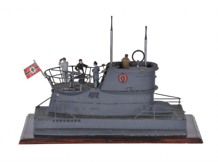 A model of a second world war ‘U Boat’ observation point