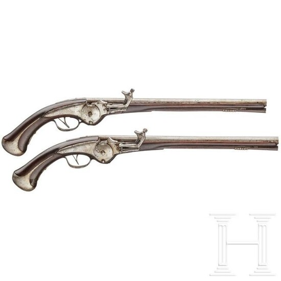 A pair of North German or Flemish military wheellock