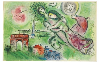AFTER MARC CHAGALL (1887-1985) BY CHARLES SORLIER (1921-1990), Romeo and Juliet