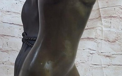 Abstract Female Torso Bronze Statue