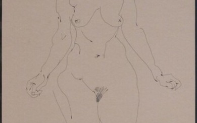 After Henri Brzeska: Standing Nude Woman