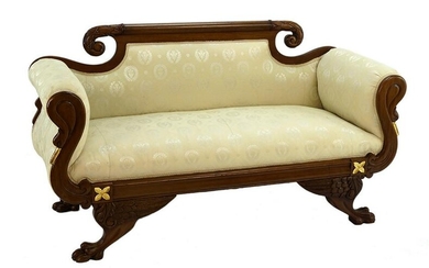 An Empire Style Settee.
