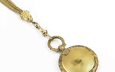 An early Victorian locket pendant