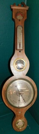 Antique Mahogany Barometer (As Is)