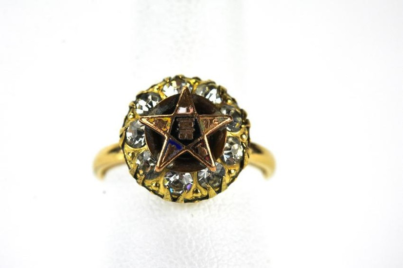 Antique Order of the Eastern Star Masonic Ring