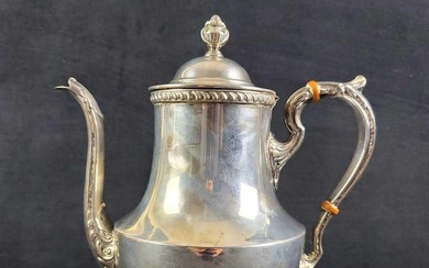 Antique Sterling by Poole 1027 Georgian Coffee Pot
