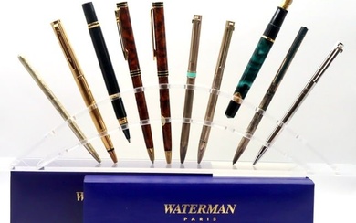 Assorted Waterman, Tiffany & Co. and S.T. Dupont