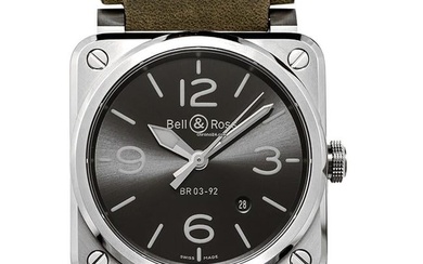 Bell & Ross BR 03-92 Steel BR0392-GC3-ST/SCA - Instruments Automatic Black Dial Steel Men's Watch