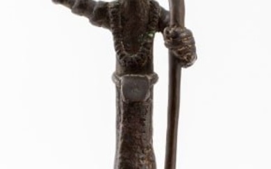 Benin Ceremonial Bronze Bell