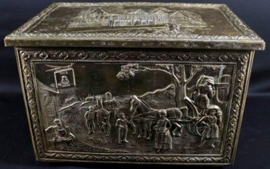 Bronze Detailed Trinket Box