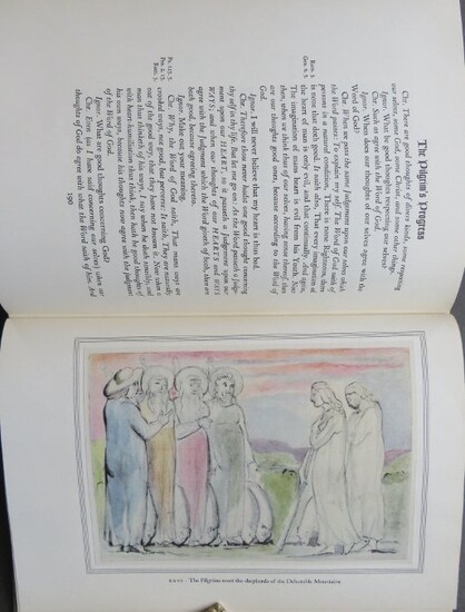 Bunyan, Pilgrims Progress, Blake illustrations, Limited 1stEd. 1941