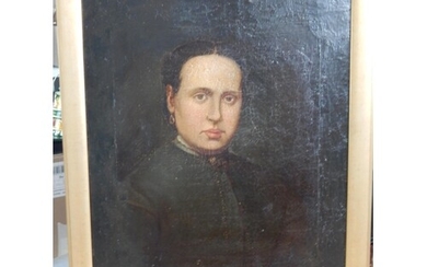 C19th Oil on Canvas "Eliza Fawcett" b. April 1846 City of Lo...
