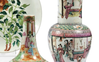 CHINE - Fin du XIXe siècle Vase de forme... - Lot 38 - Beaussant Lefèvre & Associés