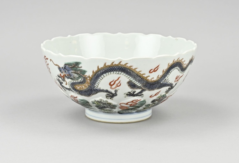 Chinese Family Verte bowl Ø 18.5 cm.