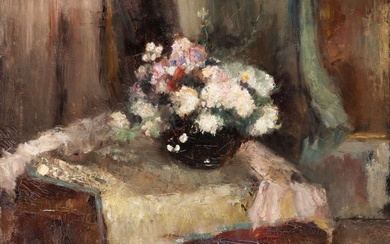 Coba Surie (1879-1970), Boeket op een tafel