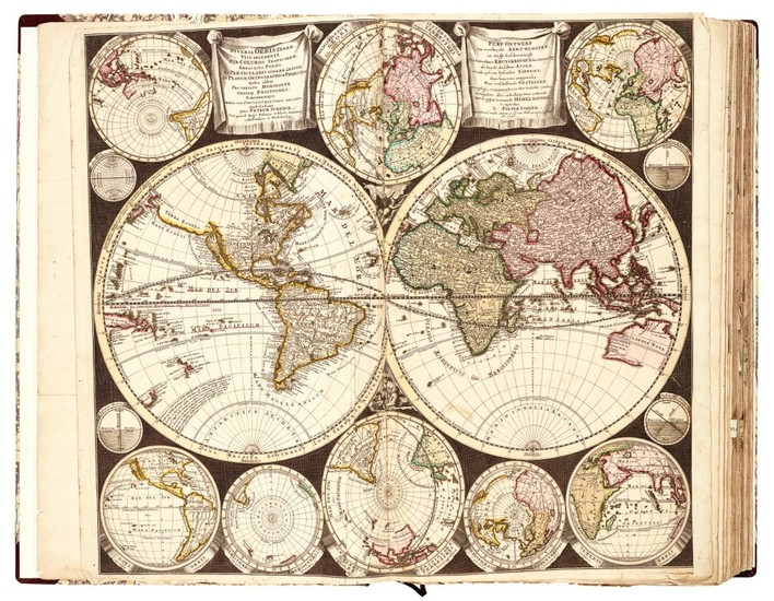 [Composite atlas] | 85 double-page engraved maps, [seventeenth century to eighteenth century]