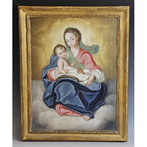 Continental school (early 19th century), A Madonna and Chil...