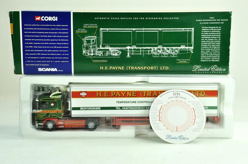 Corgi diecast truck issue comprising 1/50 No. 76601