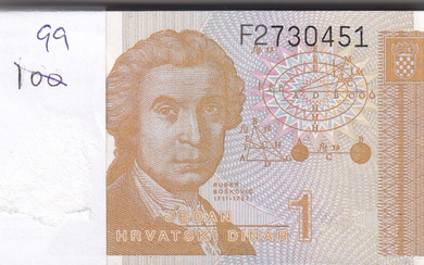Croatia 1 Dinar 1991 (99)