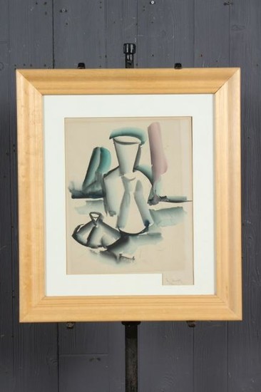 Cubist Style Watercolor