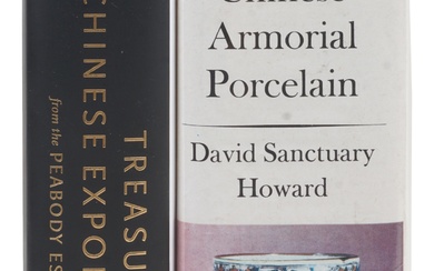 DAVID SANCTUARY HOWARD. CHINESE ARMORIAL PORCELAIN. 1974