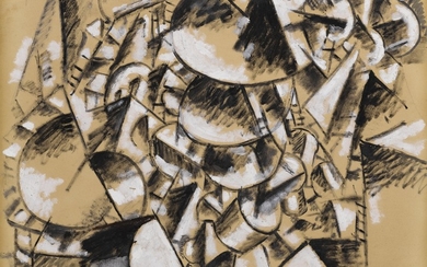 DESSIN POUR "CONTRASTES DE FORMES NO. 2", Fernand Léger