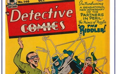 Detective Comics #140 (DC, 1948) CGC FN- 5.5 Off-white...