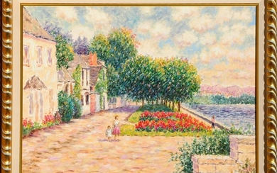 Diane Monet, Roche-Guyan, Oil Painting signed