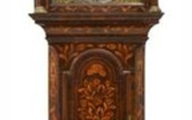 Dutch Marquetry Tall Case Clock, Roger Dunster