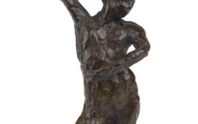 EDGAR DEGAS (after) La Danse Espagnole. Bronze, based on the wax sculpture by...