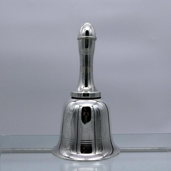 Early 20th Century Modern George V Silverplated Bell