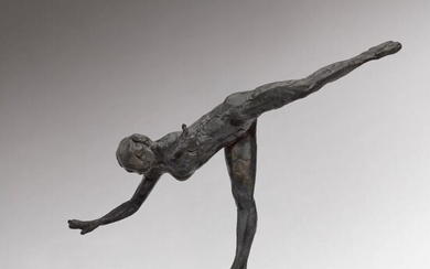 Edgar Degas Danseuse, arabesque ouverte sur la jambe droite, bras droit à terre