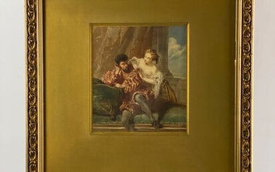 Edouard Jean Conrad HAMMAN (1819-1888) Scène... - Lot 38 - Boisgirard - Antonini - Nice