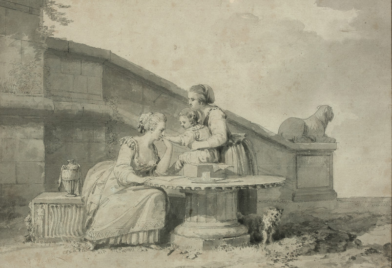Entourage de Claude HOIN (Dijon 1750 – 1817)