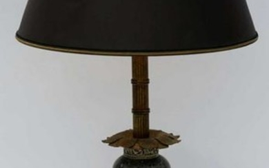 FREDERICK COOPER MARBLE TIER CUSTOM SHADED LAMP