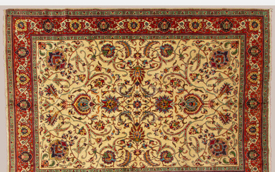 Fine Persian Tabriz Wool Rug