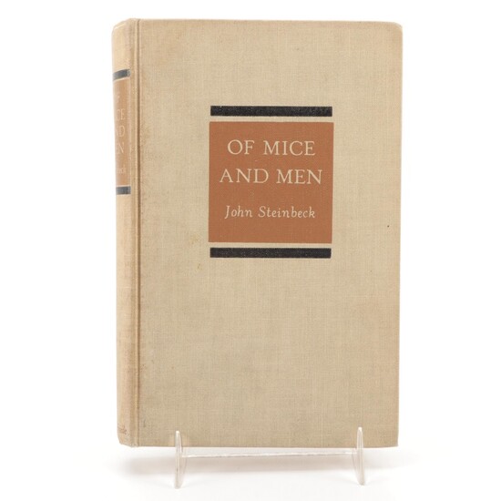 First Edition, Second State "Of Mice and Men" by John Steinbeck, 1937