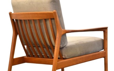 Folke Ohlsson for Dux Teak Lounge Chair