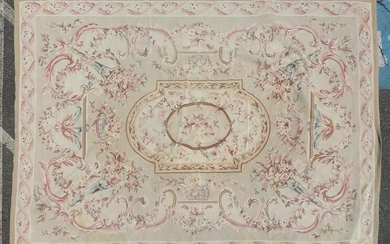 French Aubusson Style Rug