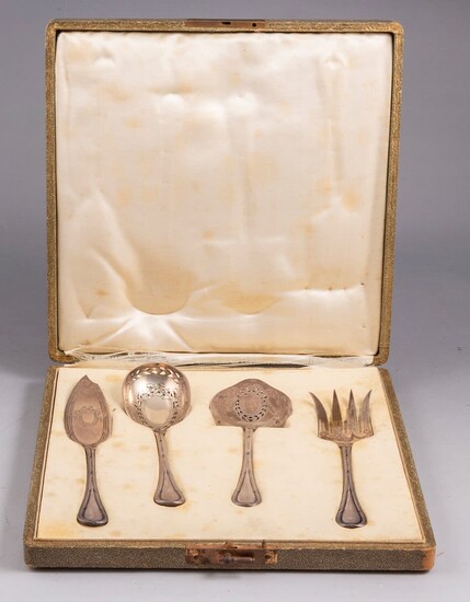 French Silver Serving Set