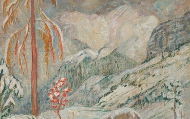 Fresh Snow in Autumn Egon Hofmann, (1884 - 1972)
