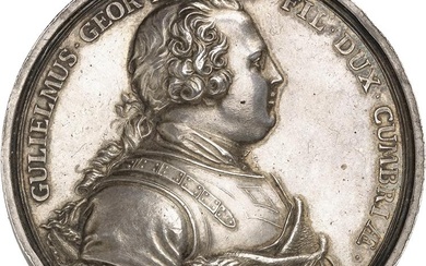 GRANDE-BRETAGNE - UNITED KINGDOM Georges II (1727-1760). Médaille, Victoire du...
