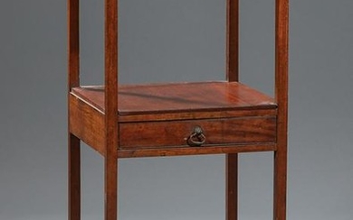 George III-Style Carved Mahogany Washstand