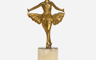 Gerdago Style Art Deco Dancer Lamp (ca. 1930s)