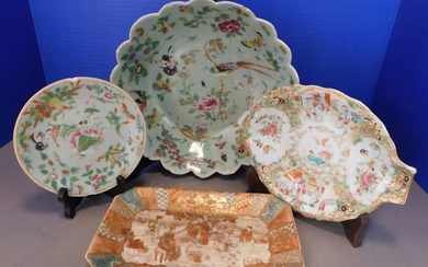 Group Of 4 19th Century Asian Ceramics