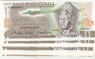 Guatemala 1/2 Quetzal 1982 (10)