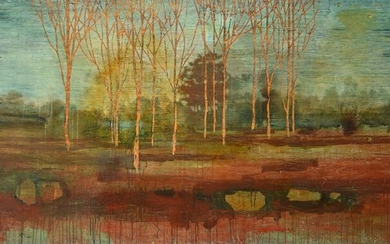 HOFFER, Peter (1966-) "Forêt" Technique mixte...