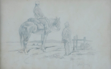 Silvio Bicchi (Montopoli, 1874 - 1948), Horse soldier and farmer