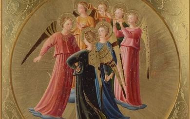 Image of saints, copyist based on the...