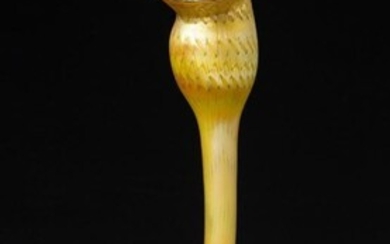 Jack in the Pulpit Vase, Possibly Quezal.